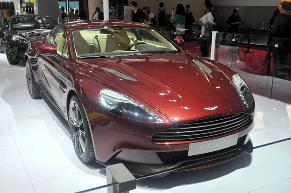 Aston Martin Vanquish Other Aston Martin Cars Displayed 15Th Shanghai — Stock Photo, Image