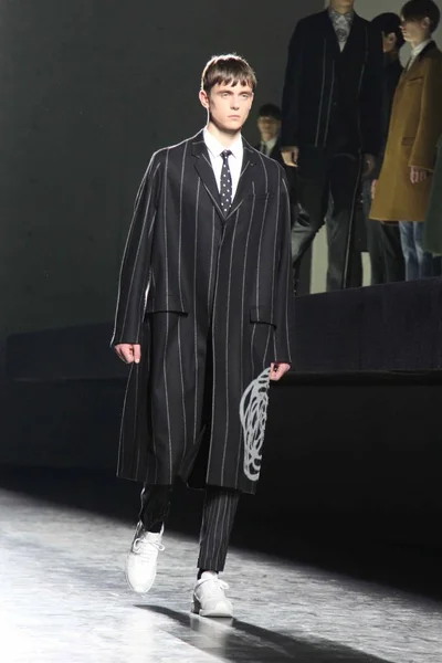 Dior Homme Inverno 2014 Desfile Moda Coleção Xangai China Abril — Fotografia de Stock