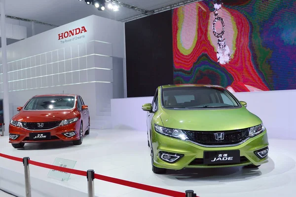 Honda Jade Bilar Visas Kina Guangzhou International Automobile Utställning Känd — Stockfoto