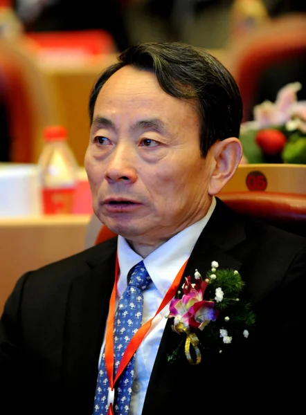 Jiang Jiemin Entonces Presidente Cnpc China National Petroleum Corporation Empresa — Foto de Stock