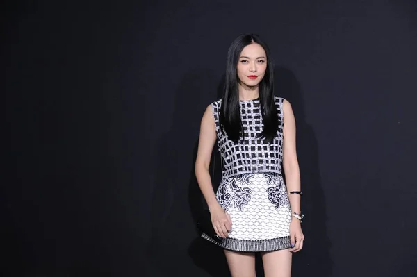 Chinese Actress Yao Chen Poses Fashion Show Balenciaga China Edition — Stock Photo, Image