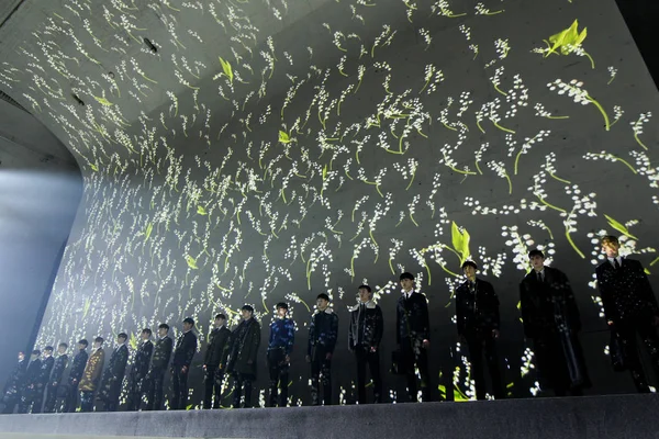 Dior Homme Winter 2014 Collection Fashion Show Shanghai China April — Stock Photo, Image