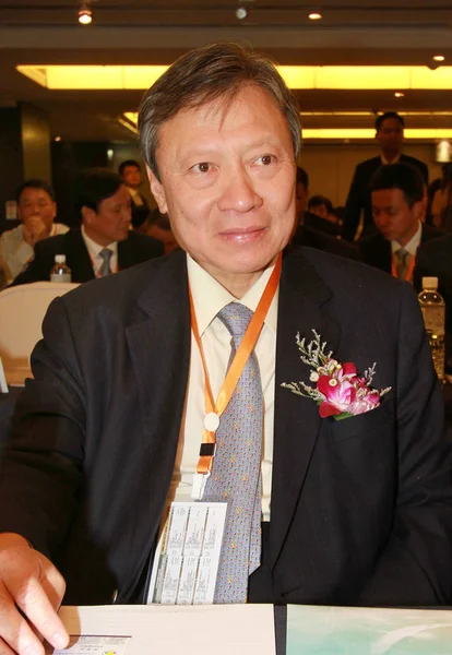 File Walter Kwok Ping Sheung Former Chairman Chief Executive Sun — стоковое фото