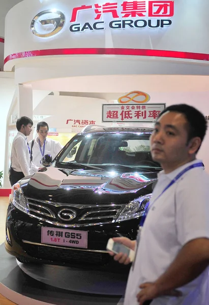 Soubor Trumpchi Gs5 Gac Group Guangzhou Automobile Group Zobrazí Během — Stock fotografie