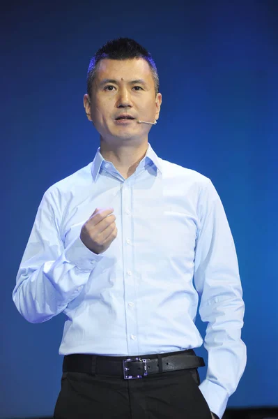 Mark Ren Yuxin Coo Tencent Prezes Interactive Entertainment Group Mobile — Zdjęcie stockowe