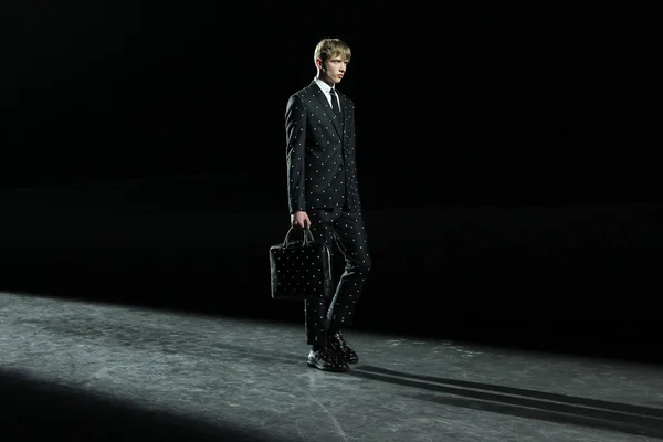 Dior Homme Inverno 2014 Desfile Moda Coleção Xangai China Abril — Fotografia de Stock