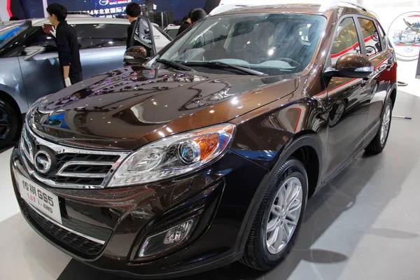 Trumpchi Gs5 Gac Group Guangzhou Automobile Group Exhibe Durante 13ª —  Fotos de Stock