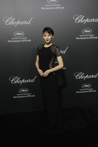 Japansk Skådespelerska Masami Nagasawa Utgör Som Hon Arrrives Chopard Festen — Stockfoto