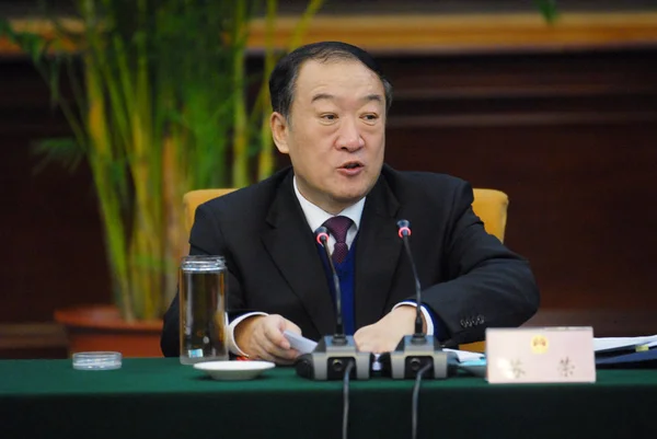 Rong Sedan Sekreterare Jiangxi Provincial Kommittén För Kommunistpartiet Kina Cpc — Stockfoto