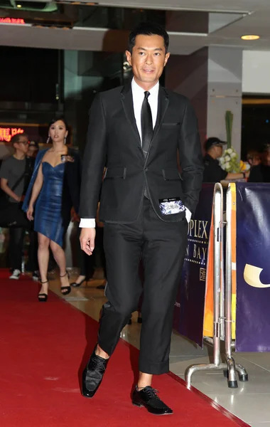 Actor Hong Kong Louis Koo Llega Estreno Nueva Película Storm — Foto de Stock