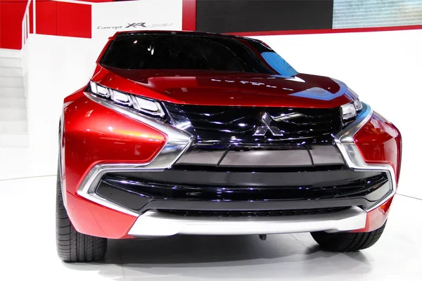 Concepto Mitsubishi Phev Exhibición Durante 13ª Exposición Internacional Automóviles Beijing —  Fotos de Stock