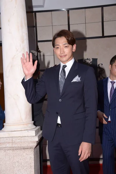 South Korean Singer Rain Waves Opening Ceremony New Store Jewelry — Stock Photo, Image