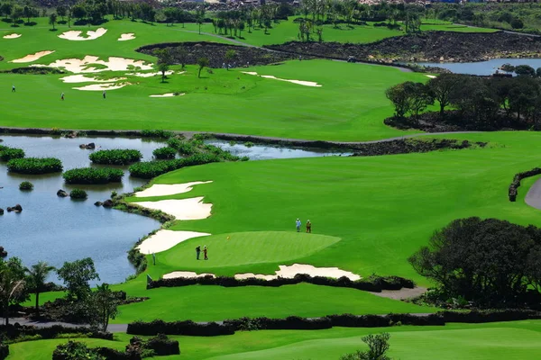 File Holidaymakers Play Golf Golf Course Mission Hills Golf Resort — Stock Photo, Image