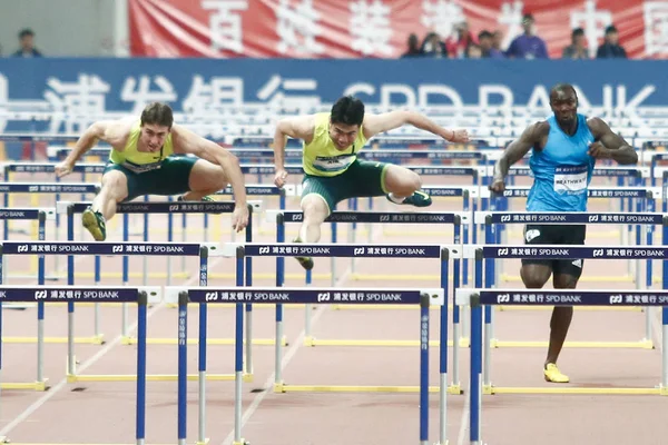 Från Vänster Sergey Shubenjov Ryssland Xie Wenjun Kina Och Ryan — Stockfoto