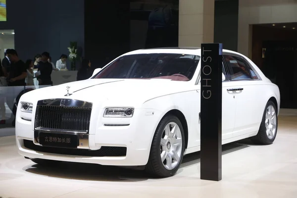 Rolls Royce Ghost Extended Wheelbase Exibido Durante 13Th Beijing International — Fotografia de Stock