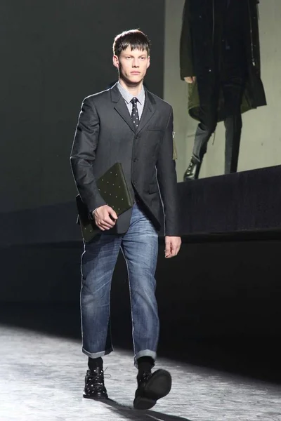 Moda Dior Homme Winter 2014 Collection Shanghai Cina Aprile 2014 — Foto Stock