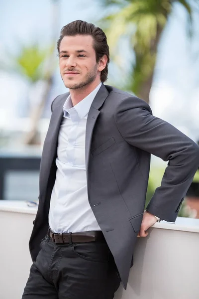 French Actor Gaspard Ulliel Poses Photo Call His Movie Saint — Stock Photo, Image