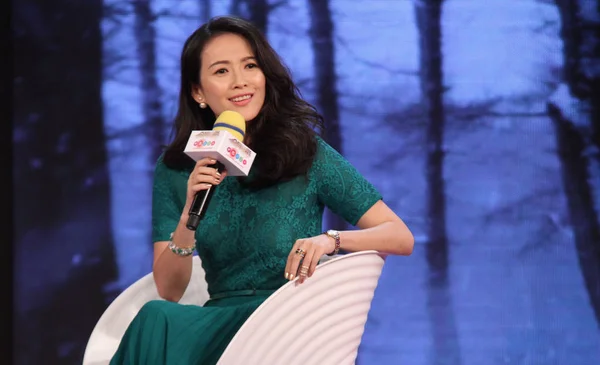 Çinli Oyuncu Zhang Ziyi Eec Film Pekin Çin Başlatma Töreni — Stok fotoğraf