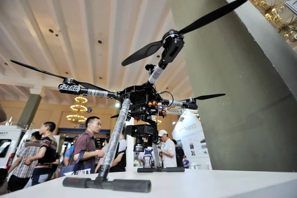Drone Display Fifth China Uav Show Conference Beijing China July — Stock Photo, Image