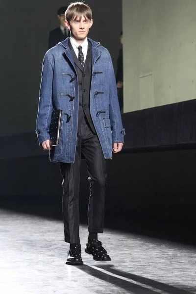 Dior Homme Winter 2014 Colecția Moda Spectacol Shanghai China Aprilie — Fotografie, imagine de stoc