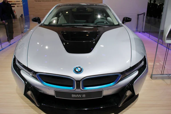 Carro Híbrido Bmw Exibido Durante 13Th Beijing International Automotive Exhibition — Fotografia de Stock