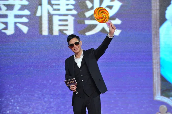 Hongkongský Herec Nick Cheung Zúčastní Tiskové Konference Pro Jeho Film — Stock fotografie