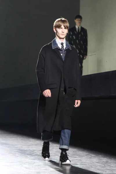 Dior Homme Winter 2014 Collection Fashion Show Shanghai China April — Stock Photo, Image