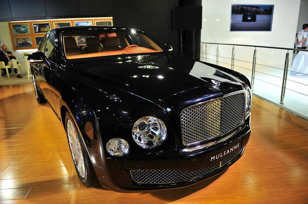 Een Mulsanne Premium Auto Wordt Getoond Tijdens Hainan Rendez Vous — Stockfoto