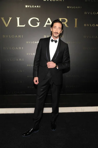 Schauspieler Adrian Brody Posiert Bei Seiner Ankunft Einer Party Anlässlich — Stockfoto