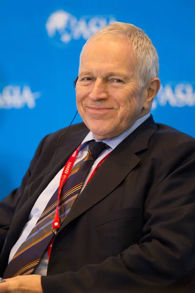 Edmund Phelps 2006 Nobel Ekonomi Ödülü Sahibi Bfa Yıllık Toplantı — Stok fotoğraf