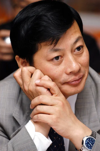 Odaterad Fil Foto Visar Zhu Yanfeng Sedan Ordförande Faw Group — Stockfoto