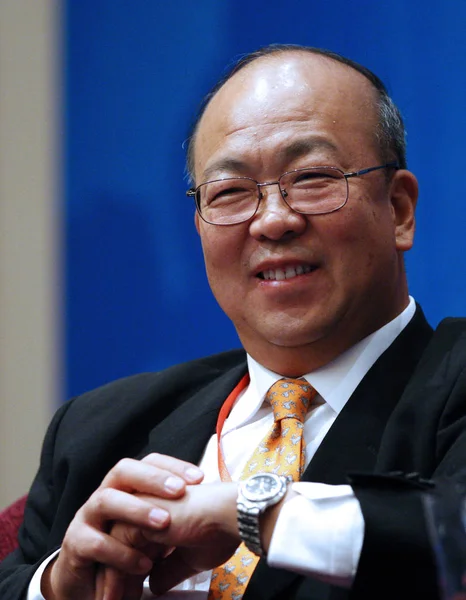Fang Fenglei Tehdejší Partner Skupiny Goldman Sachs Group Čína Usmívá — Stock fotografie