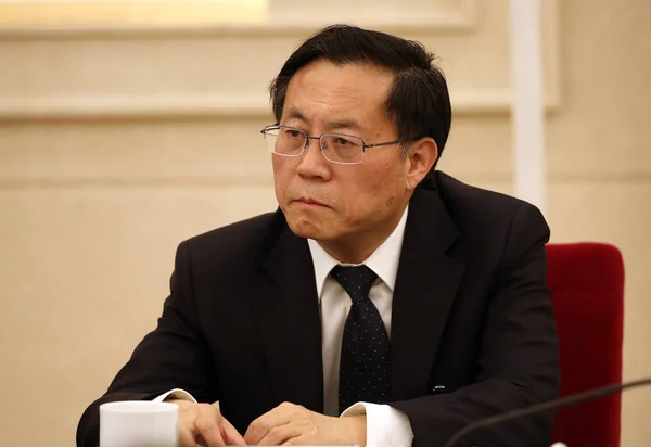 Gao Jinghong Newly Appointed Vice President Supreme People Court Attends — Stock Photo, Image