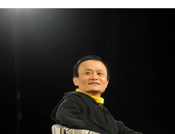 Yun Také Známý Jako Jack Generální Ředitel Společnosti Alibaba Group — Stock fotografie