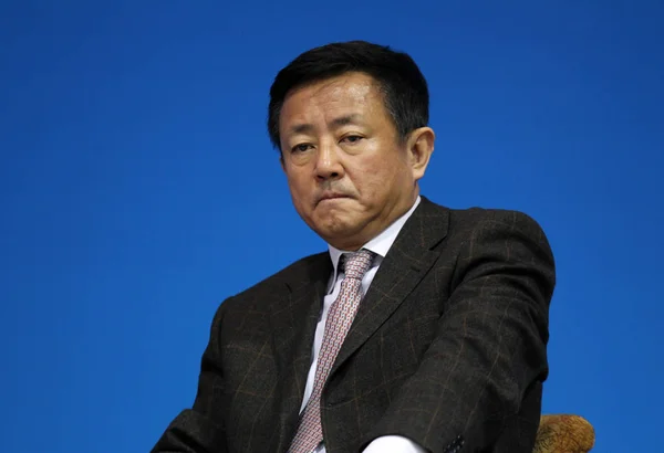 Fan Gang Ředitel Národního Výzkumného Ústavu Nadace Pro Reformu Číny — Stock fotografie