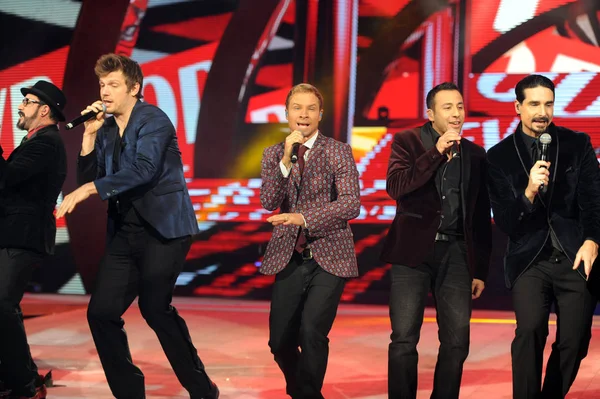 Backstreet Boys Perform Pre Recording Spring Festival Gala Shenyang Northeast — Stock fotografie