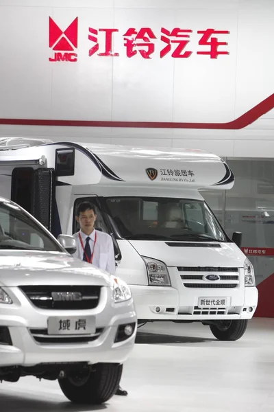 Jmc Jiangling Motors Ford Járművek Alatt Jelenik Meg China Guangzhou — Stock Fotó