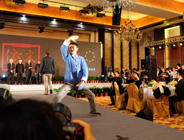 Jack Merkez Çin Büyük Ticaret Firması Alibaba Group Başkanı Eve — Stok fotoğraf