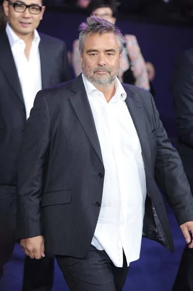 French Director Luc Besson Arrives Closing Ceremony 3Rd Beijing International — Stock Photo, Image