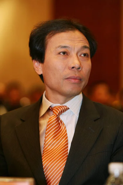 Tang Jun Elnöke Huadu Industrial Group Ltd Részt Vesz New — Stock Fotó