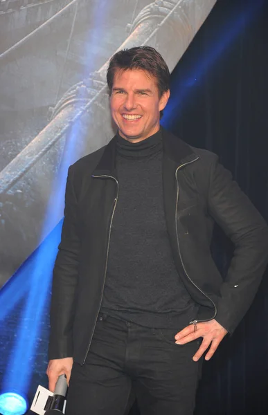 Amerykanin Aktor Tom Cruise Stwarza Podczas Premiery Filmu Zapomnienie Pekinie — Zdjęcie stockowe