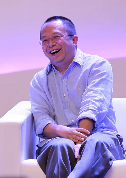 Чжоу Хунъи Председатель Qihoo 360 Принял Участие Китайской Интернет Конференции — стоковое фото