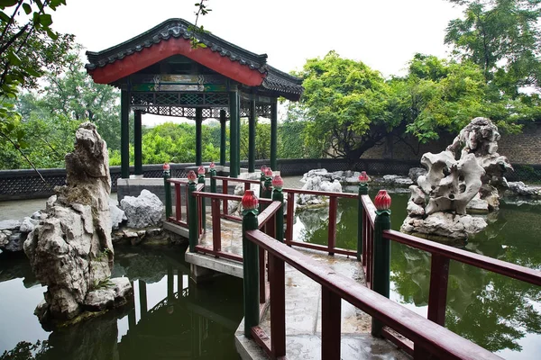 View Back Garden Also Known Tieshan Garden Kong Family Mansion — Stock Photo, Image