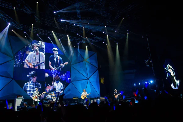 Banda Surcoreana Cnblue Actúa Concierto Nanjing — Foto de Stock