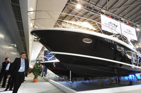 Dosya Çin Şangay Uluslararası Boat Show Shanghai Çin Nisan 2013 — Stok fotoğraf