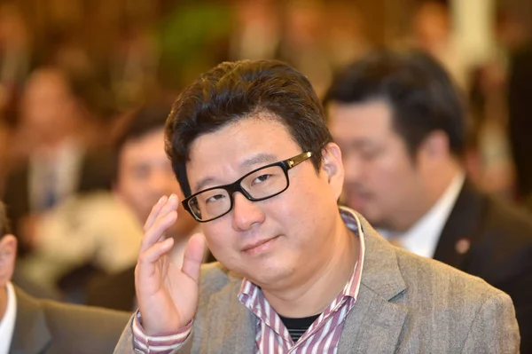 William Ding Lei Ceo Netease 163 Com Nimmt November 2014 — Stockfoto