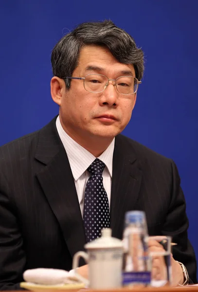 Liu Tienan Entonces Vicepresidente Comisión Nacional Desarrollo Reforma Ndrc Director — Foto de Stock