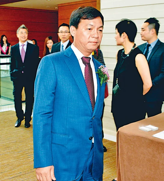 Arkiv Chen Zhuolin Front Ordförande För Agile Property Holdings Deltar — Stockfoto