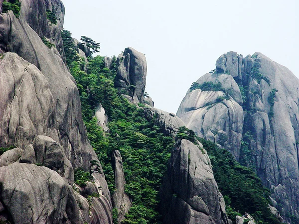 Пейзаж Горы Хуаншань Городе Хуаншань Восточный Китай Провинции Аньхой — стоковое фото