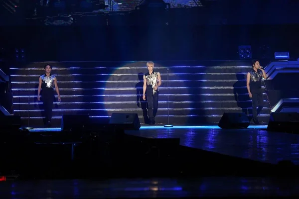 Νότιας Κορέας Αγόρι Ομάδα Jyj Εκτελεί Μια Συναυλία Της Περιοδείας — Φωτογραφία Αρχείου